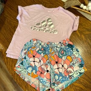 Youth girls Adidas outfit